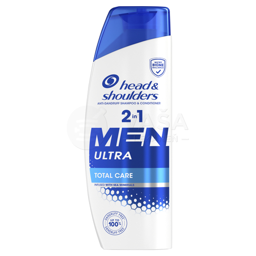 Head &amp; Shoulders Men 2v1 Ultra Total Care Šampón proti lupinám