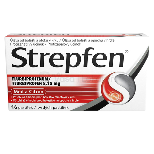 Strepfen med a Citron 16 Pastiliek ora xxx