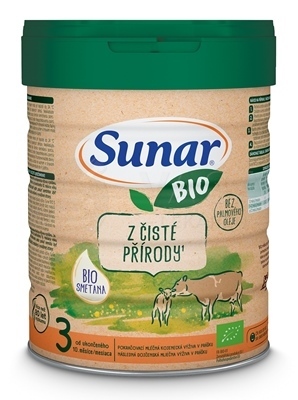 Sunar BIO 3 Multipack Batoľacie mlieko (od ukončeného 10. mesiaca)