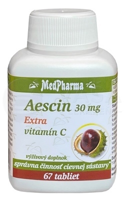 MedPharma Aescin 30 mg Extra vitamín C