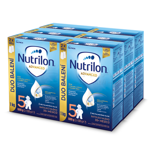 Nutrilon Advanced 5 Batoľacia mliečna výživa (od 35+ mesiacov) MULTIPACK