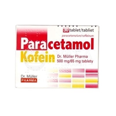 Dr. Müller Pharma Paracetamol Kofein 500 mg/65 mg