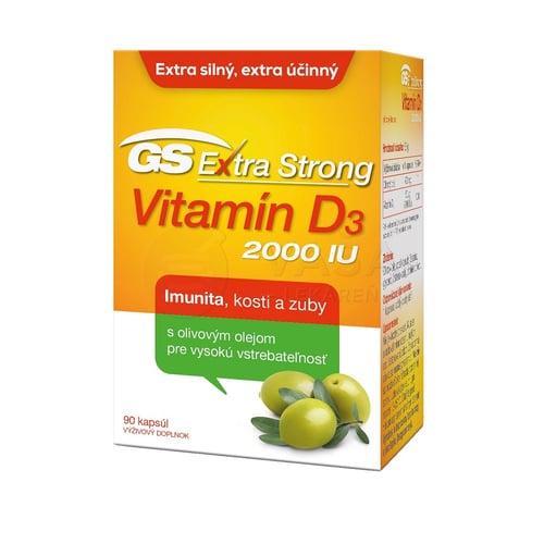 GS Extra Strong Vitamin D3 2000 IU