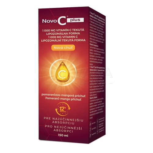 Novo C Plus Lipozomálny Tekutý Vitamín C 1000 mg