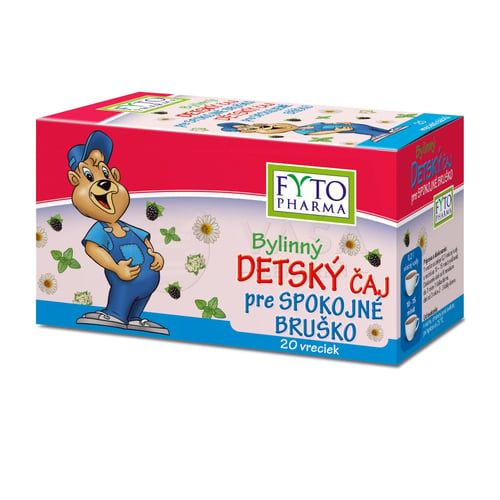 Fyto Detský bylinný čaj Pre spokojné bruško