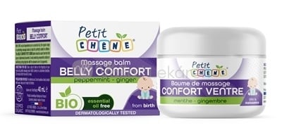 Petit Chene Belly Comfort Masážny balzam mäta - zázvor