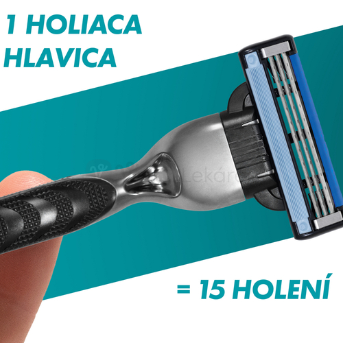 Gillette Mach3 Pánske náhradné holiace hlavice