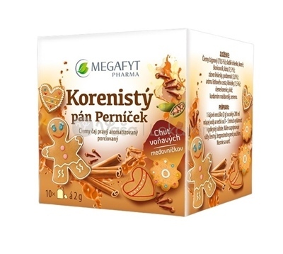 Megafyt Čierny čaj Korenistý pán Perníček