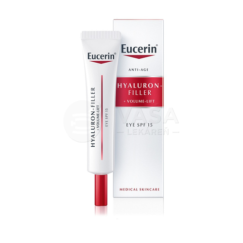Eucerin Hyaluron-Filler + Volume-Lift Očný anti-age krém SPF15