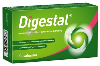Galenika Digestal (tráviace enzýmy)