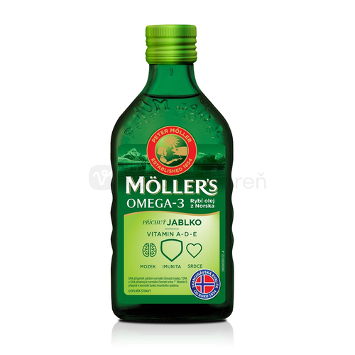 Moller´s Omega 3 Rybí olej z treščej pečene