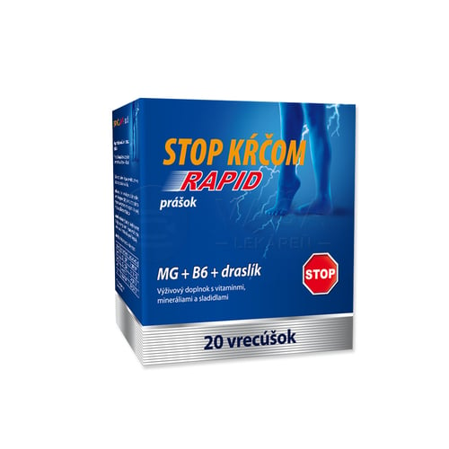 Stop Kŕčom Rapid Mg + B6 + Draslík