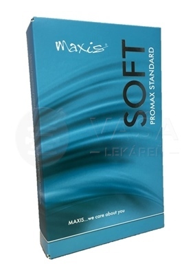 Maxis Promax Standard Soft Stehenné pančuchy nekĺzavé, 8+, (II.KT), normálne, bez špice, telové