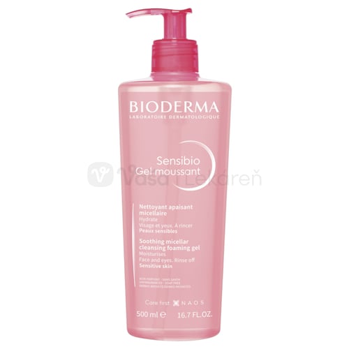 Bioderma Sensibio Jemný čistiaci a odličovací penivý gél