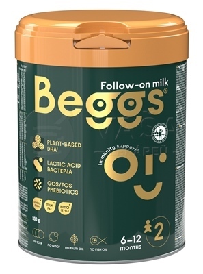 Beggs 2 Následné mlieko (od ukončeného 6. mesiaca)