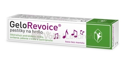GeloRevoice Pastilky na hrdlo