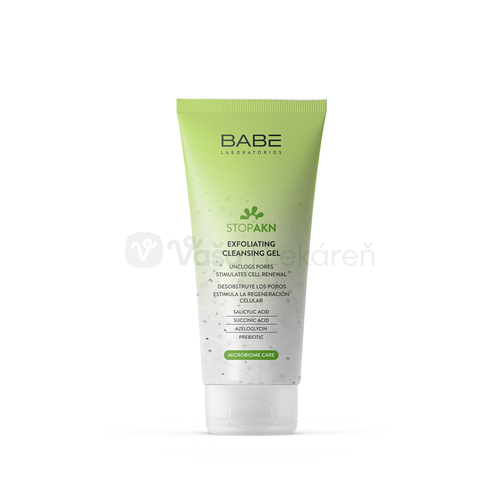 Babé Akné Exfoliačný čistiaci gél