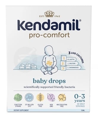 Kendamil Pro-comfort baby drops Kvapky pre deti (0-3 roky)