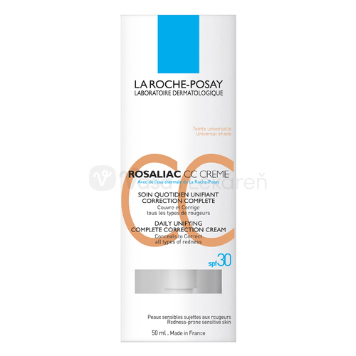 La Roche-Posay Rosaliac CC zjednocujúci korekčný denný krém s SPF 30