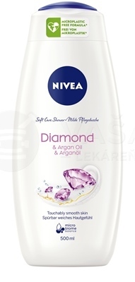 Nivea Diamond &amp; Argan oil Sprchový gél