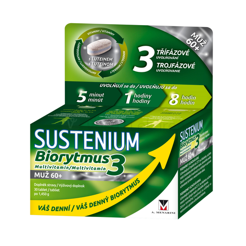 Sustenium Biorytmus 3 Multivitamin 60+ Muz30tblxxx