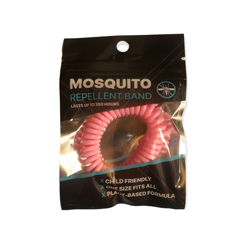 Mosquito Náramok proti komárom s ochranou 360 hodín (ružový)