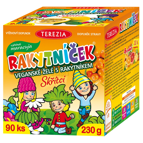 TEREZIA Rakytníček Vegánske želé s rakytníkom (Škriatkovia)