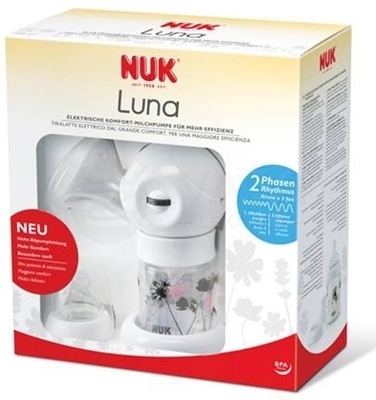 NUK Luna Elektrická odsávačka na mlieko pre dojčiace mamičky (Set)