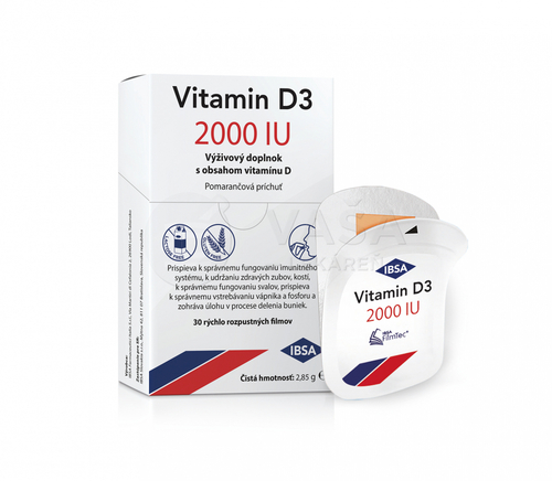 IBSA Vitamín D3 2000 IU