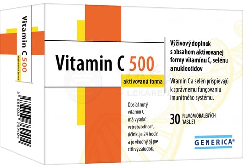 GENERICA Vitamín C 500 mg