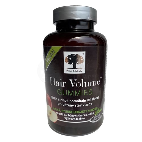 New Nordic Hair Volume Vegan gummies