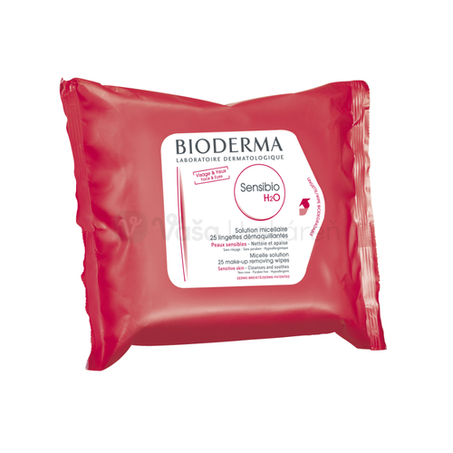 Bioderma Sensibio H2O Micelárne odličovacie obrúsky