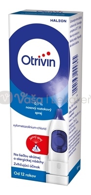 Otrivin 0,1 % Nádcha a upchatý nos