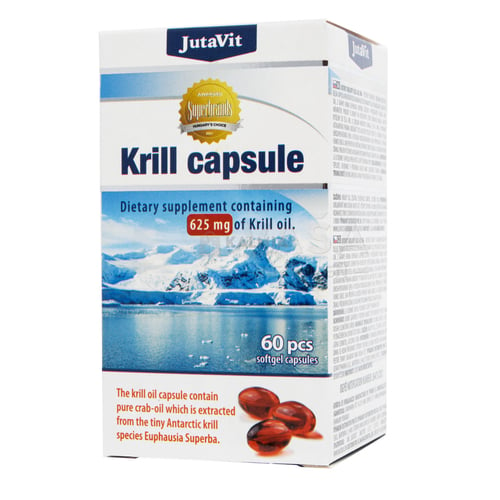 JutaVit Krilový olej 625 mg