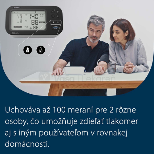 OMRON M7 Intelli IT AFib Digitálny tlakomer na rameno