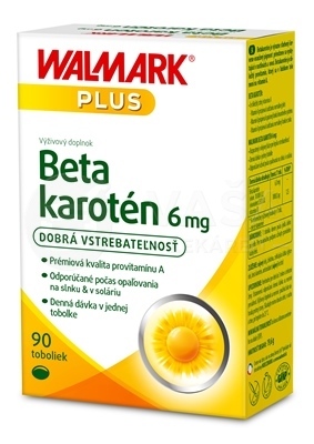 WALMARK Beta karotén 6 mg