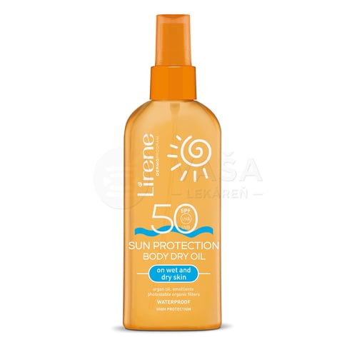 Lirene Sun Care Suchý olej na opaľovanie SPF50