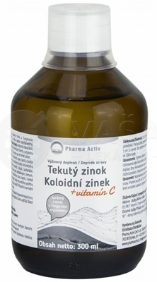 Pharma Activ Tekutý Zinok + Vitamín C