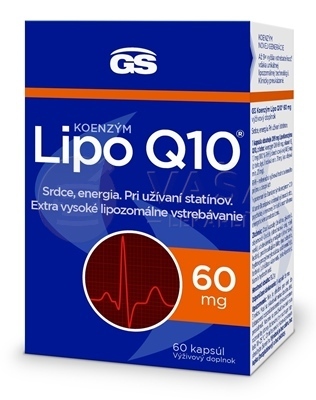 GS Koenzým Lipo Q10 60 mg