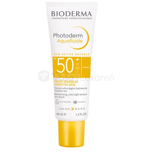 Bioderma Photoderm Aquafluide netónovaný krém na opaľovanie SPF50+