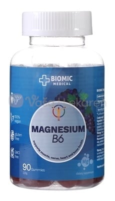 Biomic Magnézium + B6 Gummies