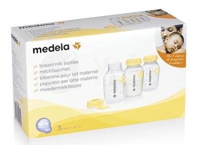Medela Sada 3 fliaš na uskladnenie mlieka
