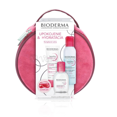 Bioderma Sensibio Vianočný balíček na upokojenie a hydratáciu citlivej pleti
