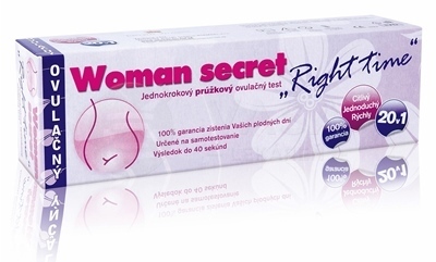Woman secret Right time Ovulačný test 20v1