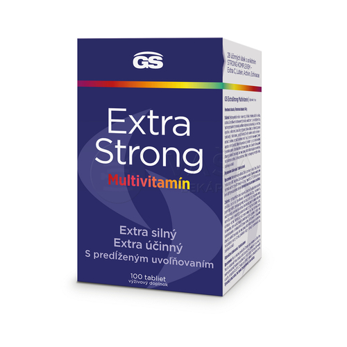 GS Extra Strong Mulitivitamín (inov. 2023)