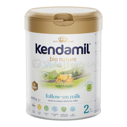 Kendamil BIO Nature 2 HMO+ Následná dojčenská mliečna výživa (od ukončeného 6. mesiaca)