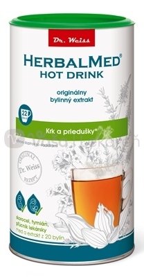 Dr. Weiss Herbalmed Hot Drink Na kašeľ a priedušky (skorocel, tymián, pľúcnik)