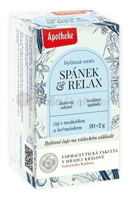 Apotheke Farma Čaj Spánok a relax