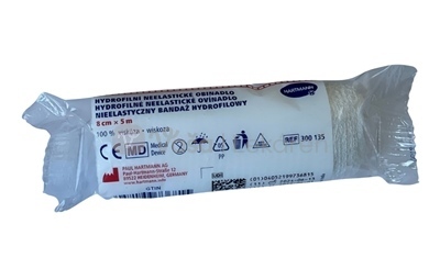 Hartmann Hydrofilné neelastické nesterilné ovínadlo (8 cm x 5 m)