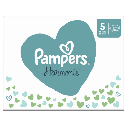 Pampers Harmonie Magic Paper 5 Detské plienky (11-16 kg)